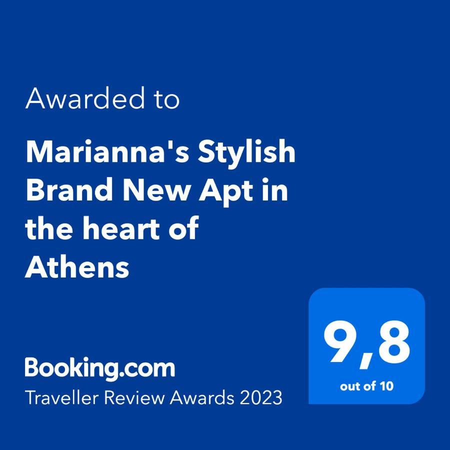 Marianna'S Stylish Brand New Apt In The Heart Of Athens Lägenhet Exteriör bild